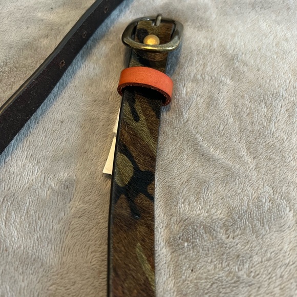 Lucky Brand Camo haired belt - Picture 2 of 3